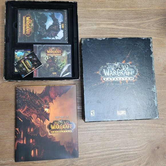 world of warcraft Cataclysm collectors edition mostly sealed scratched loot card - Picture 3 of 16